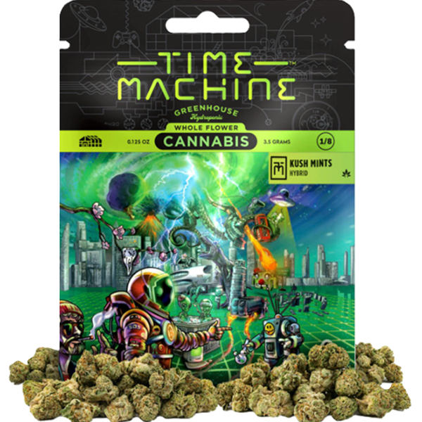 Time Machine-Exotic Mixed Light-Kush Mints